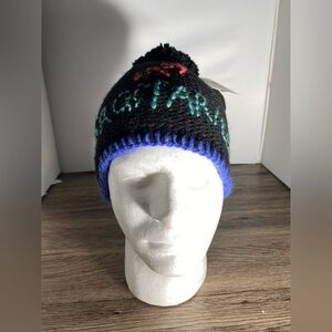 NEW-One Size-Echo New York Handcrafted Zodiac Signs Wool Beanie Sagitarius Black